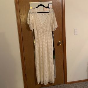 Crocheted Anthropologie Dress
